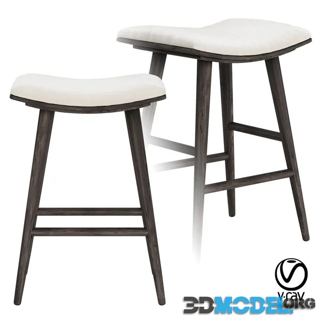 Union Saddle Counter Stool