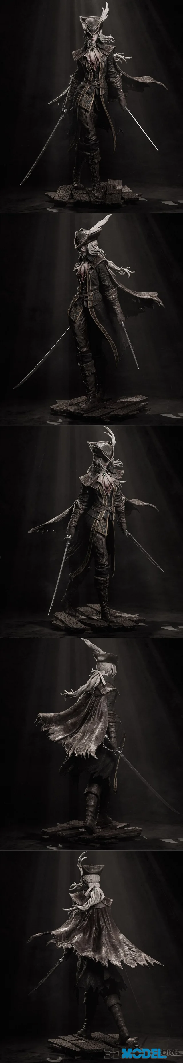 Ca 3d Studios - Lady Maria – Printable