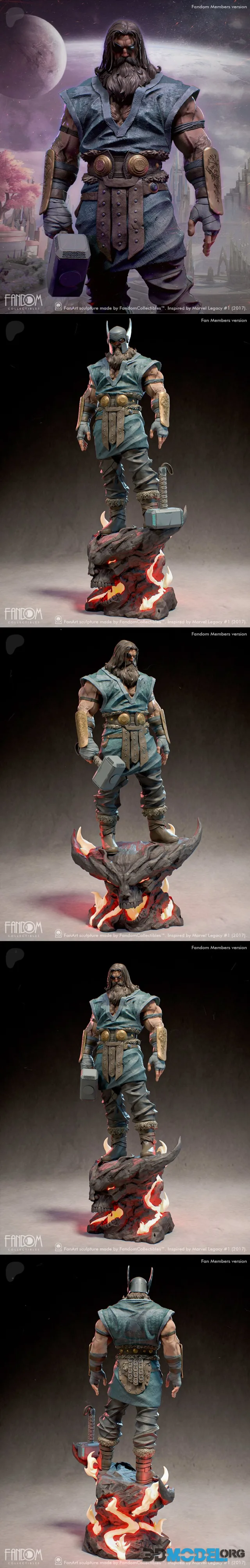 Fandom Collectibles - Odin – Printable