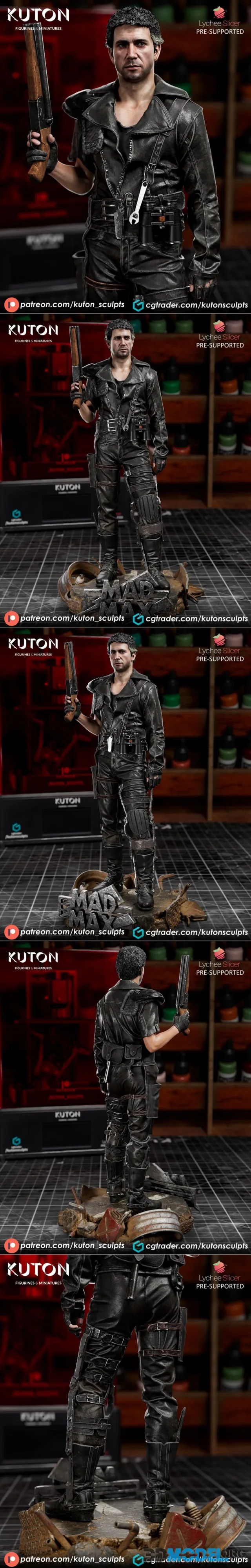 Kuton Figurines - Madmax – Printable