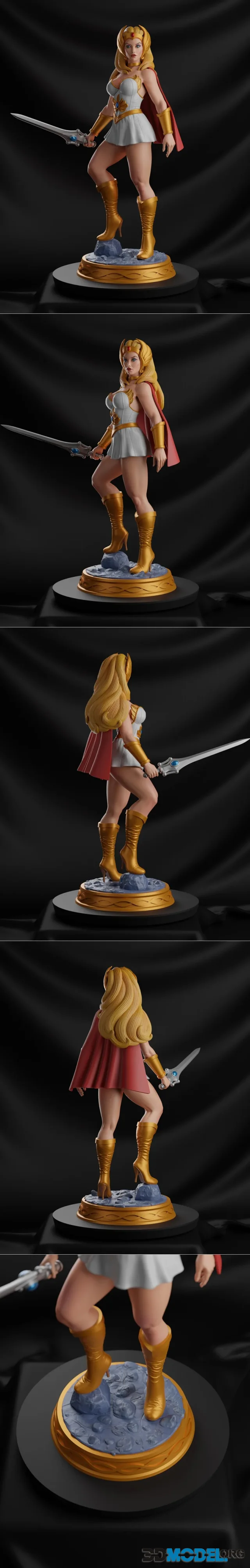 Abe3D - She-ra by Piovani – Printable
