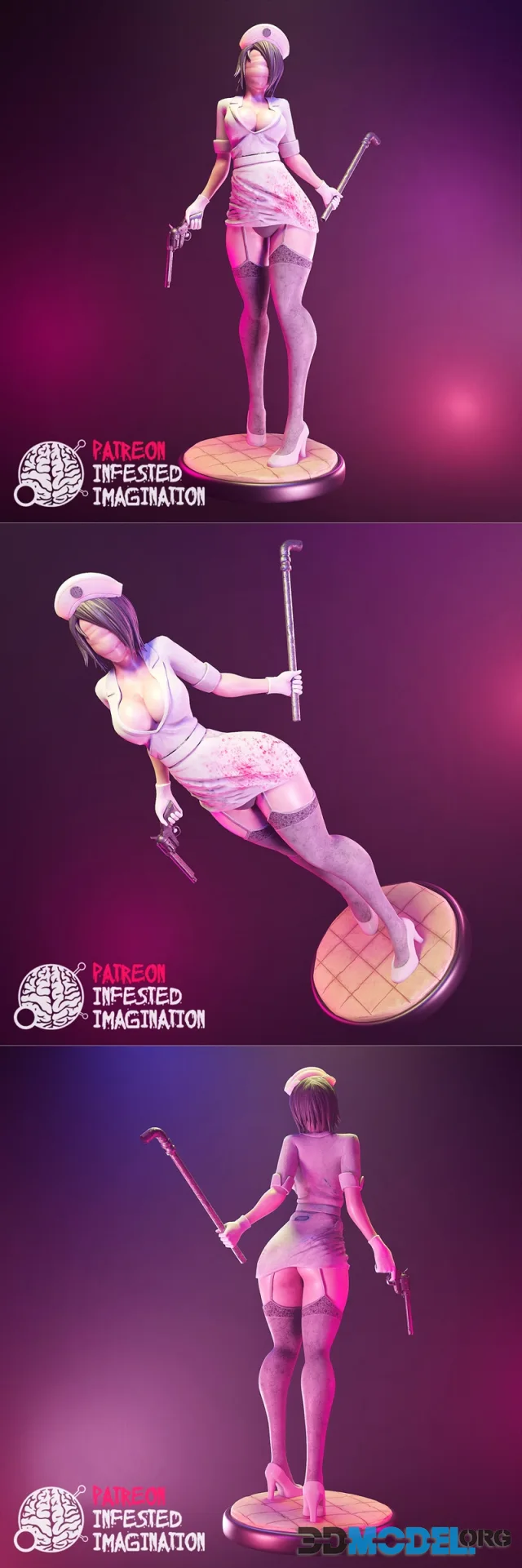 Silent Hill Sexy Nurse – Printable