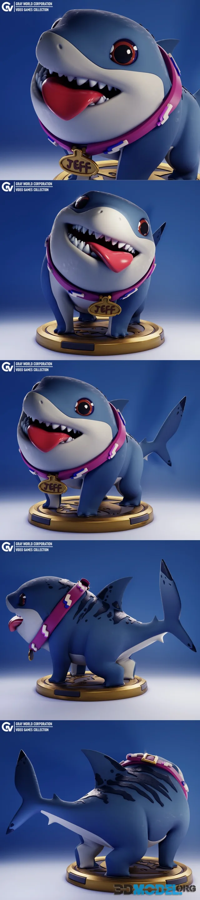 Jeff The Land Shark – Printable