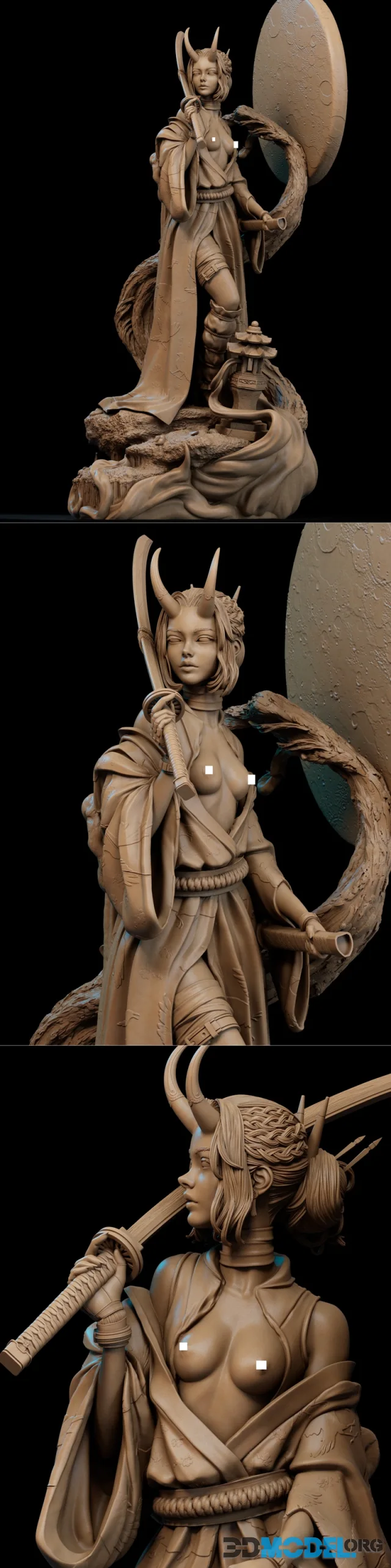 Ca 3d Studios - Oni NSFW Version – Printable