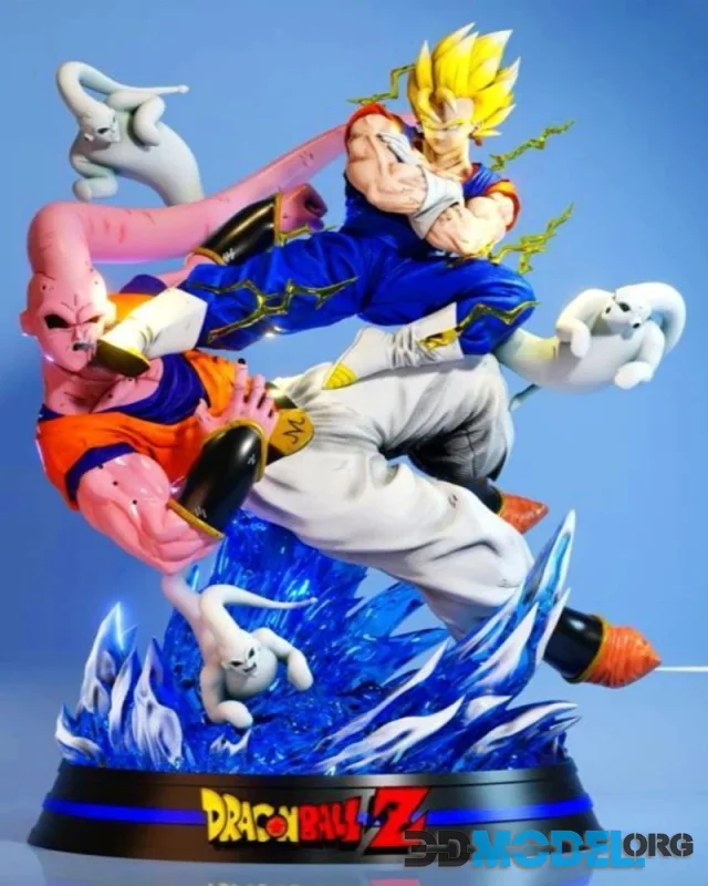 Enkil Studio - Vegito Versus Buu – Printable