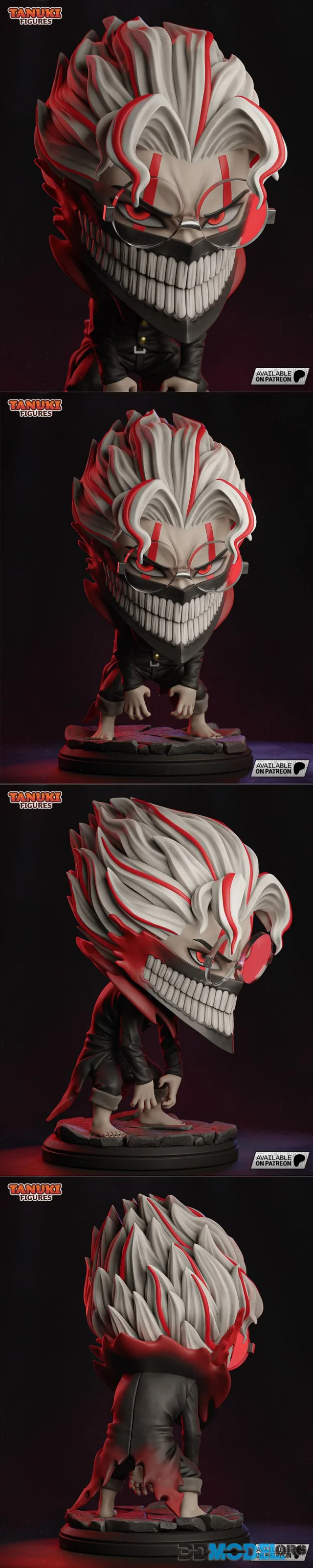 Tanuki Figures - Okarun (Chibi) – Printable