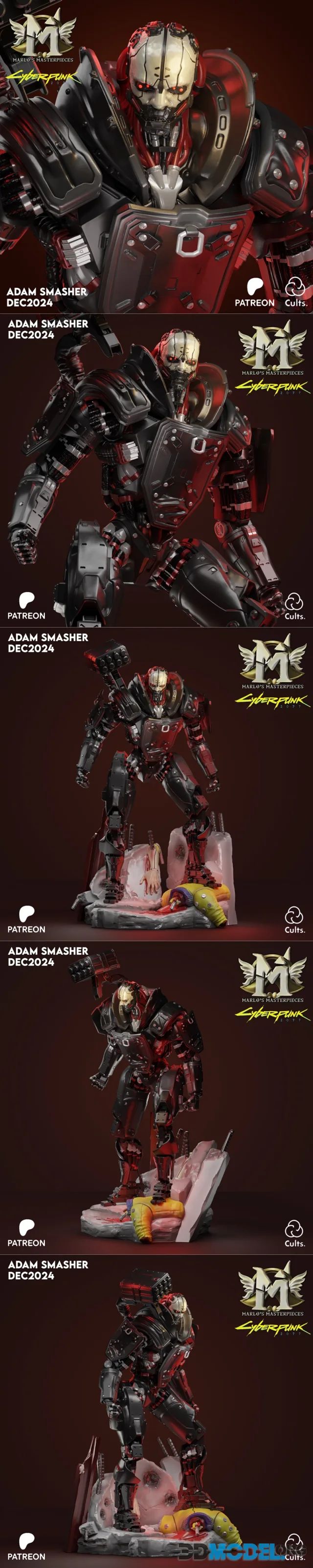 Adam Smasher – Printable