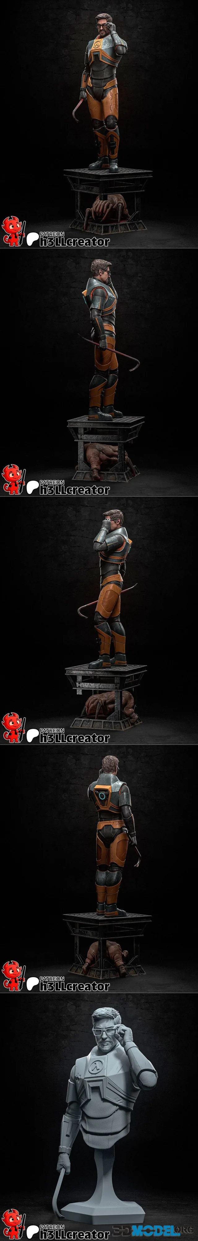 h3ll creator - Gordon Freeman – Printable