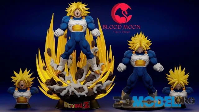 Trunks full power Bloodmoon – Printable
