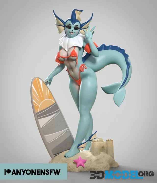 Anyonensfw - Vaporeon – Printable