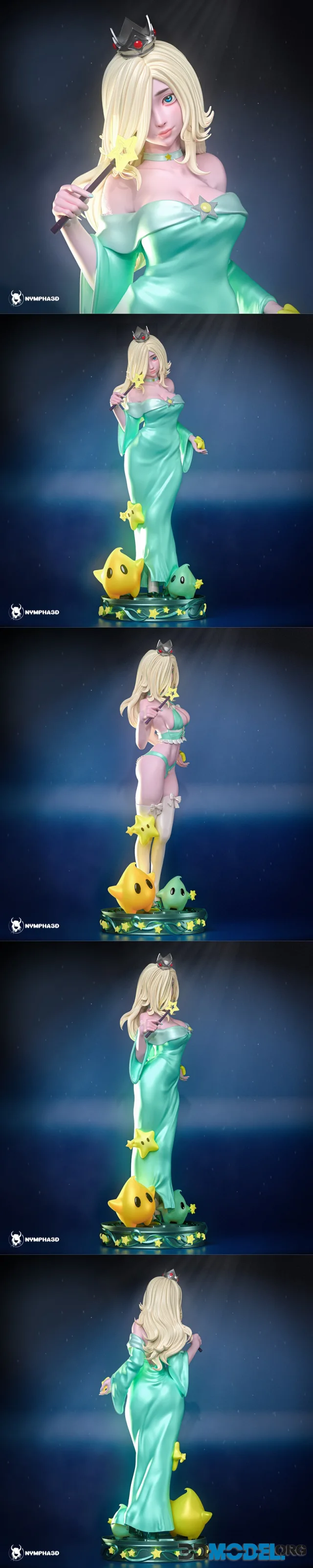 Nympha - Super Mario - Princess Rosalina – Printable