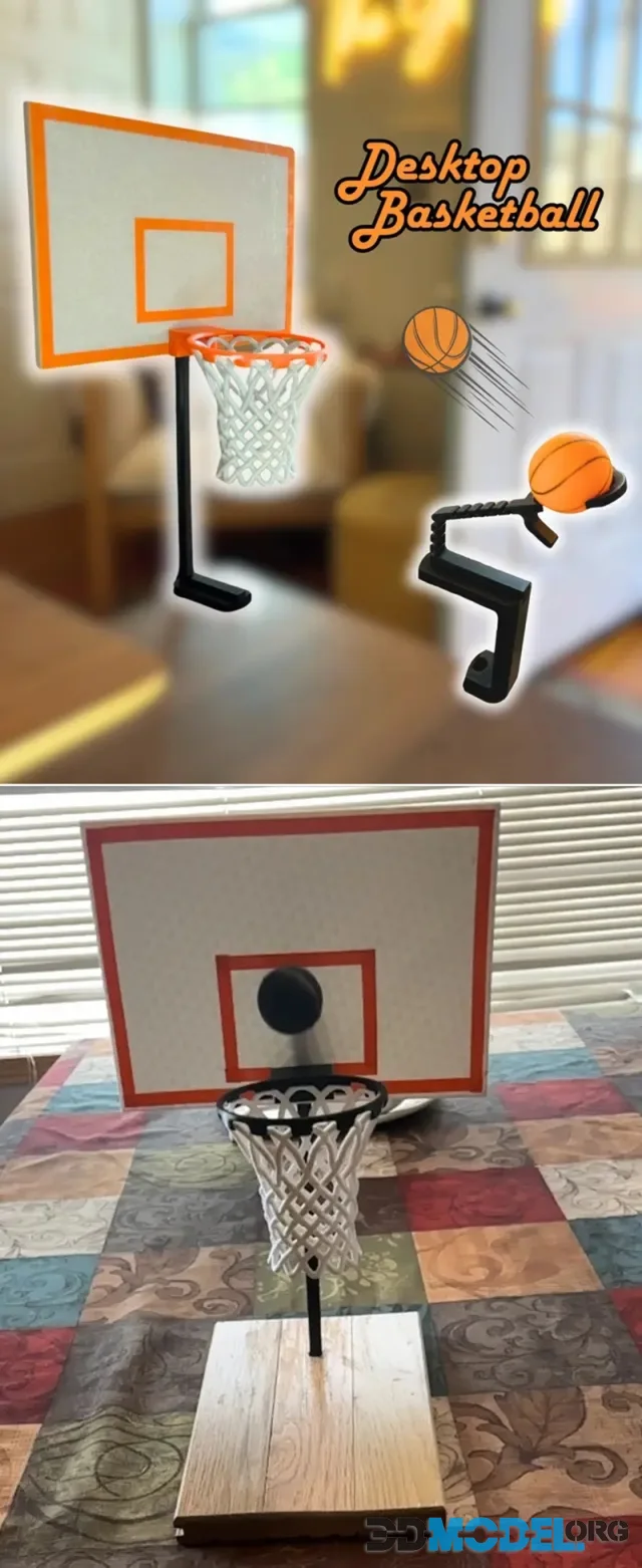 Desktop Basketball – Printable