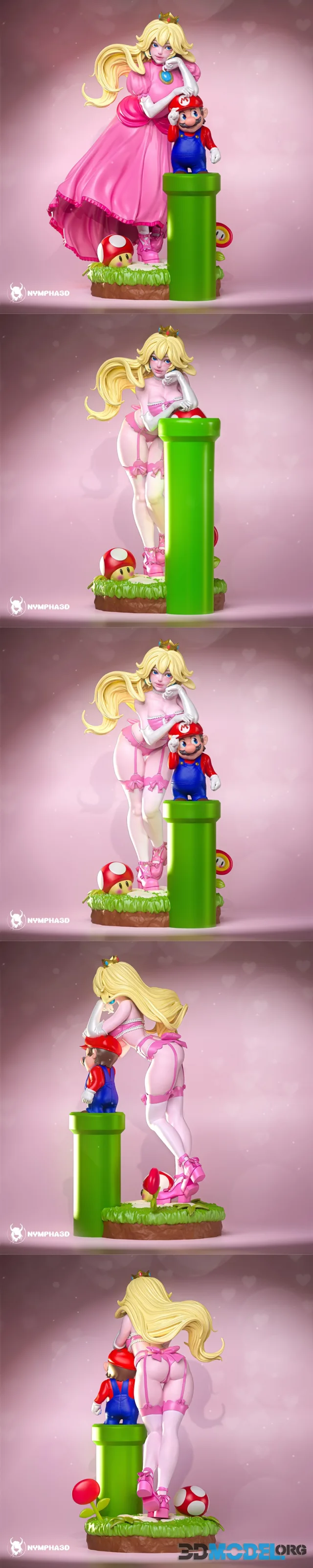 Nympha - Super Mario - Princess Peach – Printable