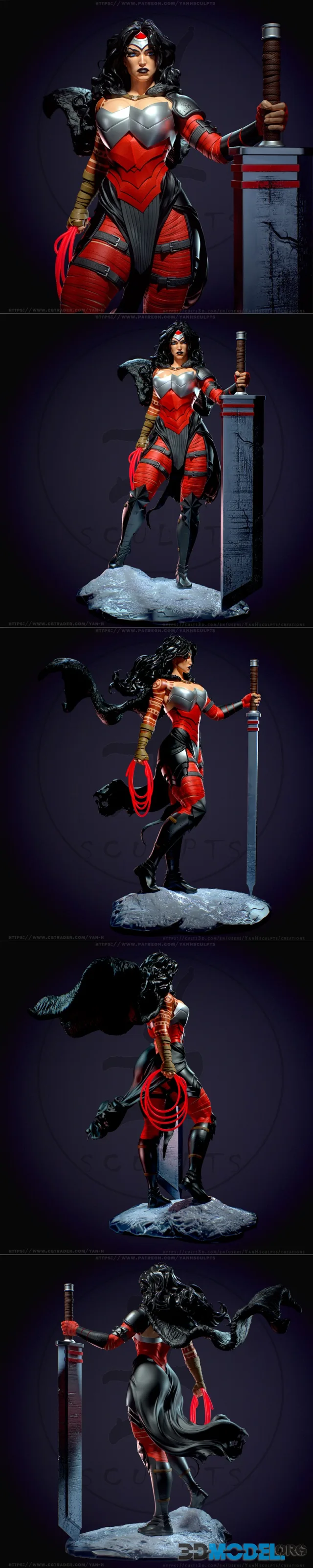 Yan-H - Wonder Woman – Printable