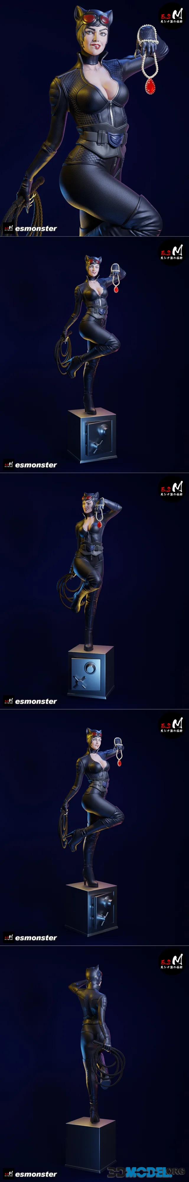 E.S Monster - Catwoman – Printable