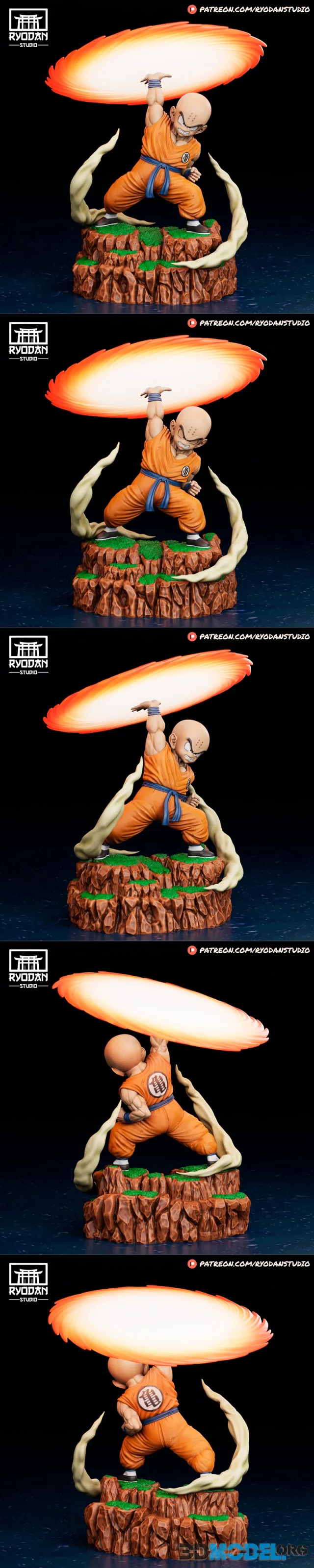 Ryodan Studio - Krillin - Dragon Ball – Printable