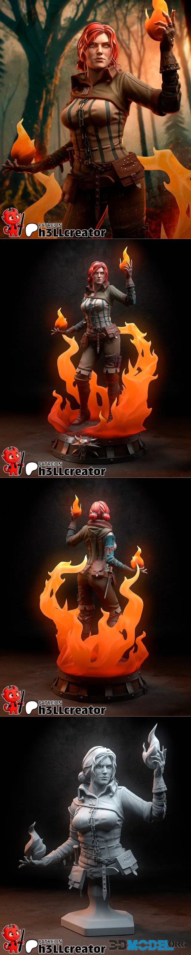 h3LL creator - Triss Merigold – Printable