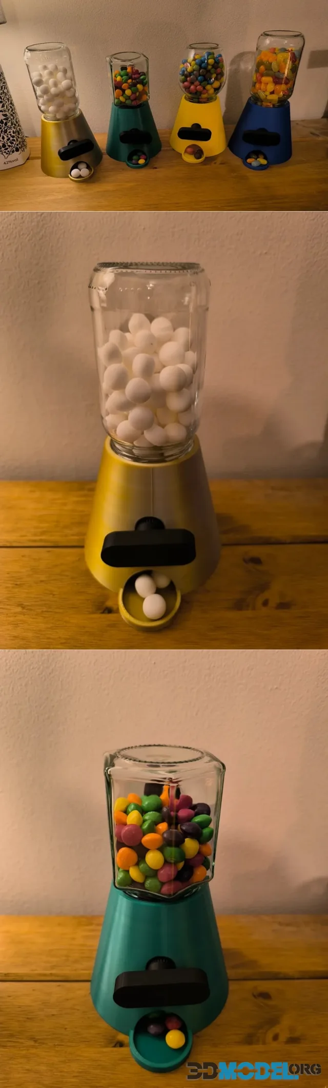 Jam Jar Sweet (candy) dispenser – Printable