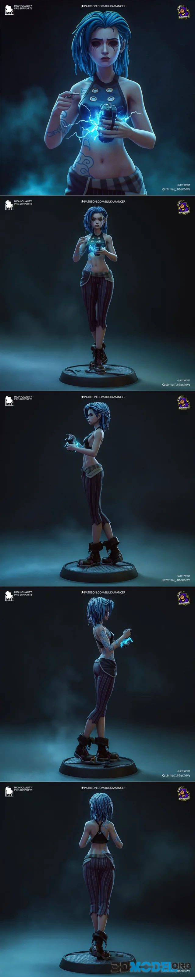 Bulkamancer Sculpts - Broken Jinx – Printable