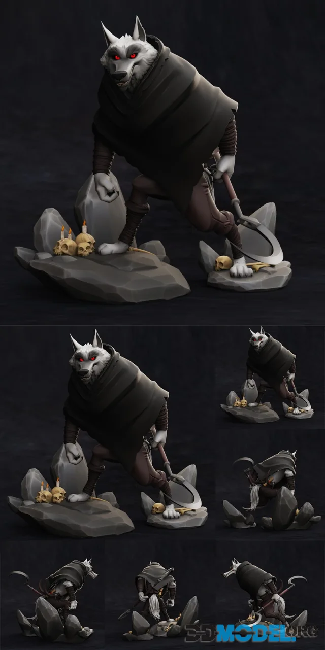 Death Wolf – Printable