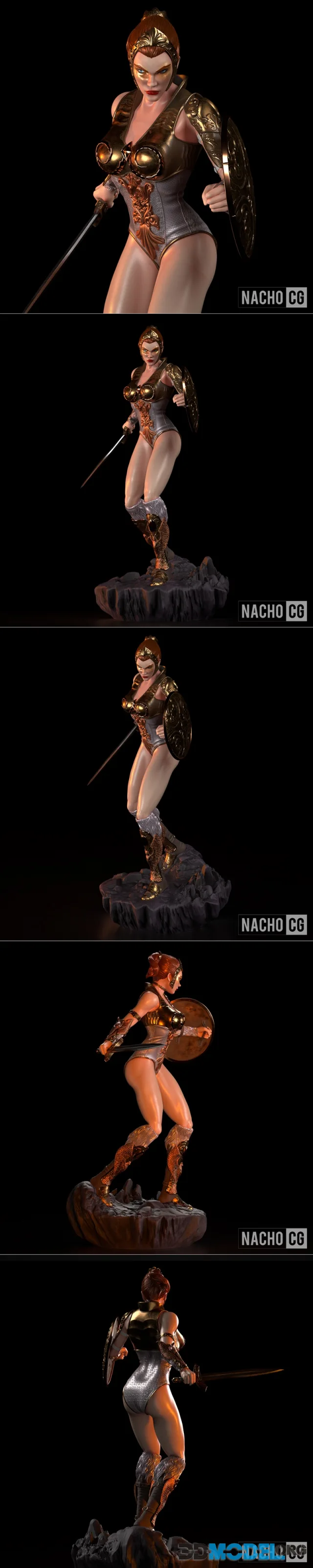 Fan Art - Teela MOTU - Standalone – Printable