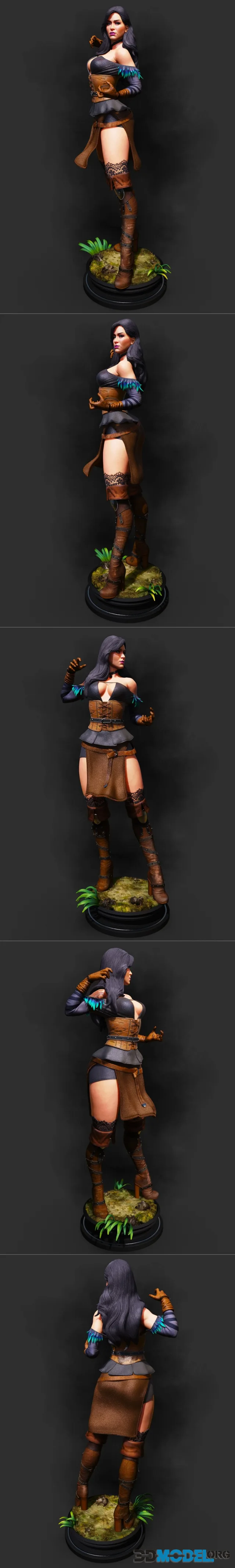 Abe3D - Yennefer – Printable