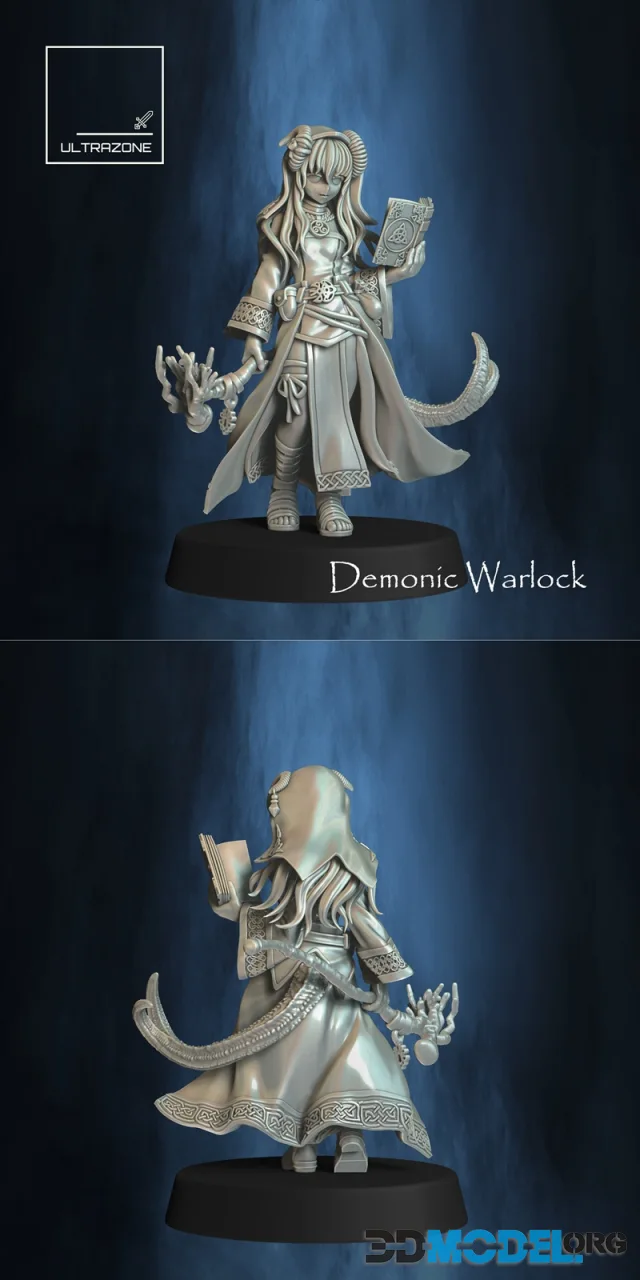 Demonic Warlock Love – Printable