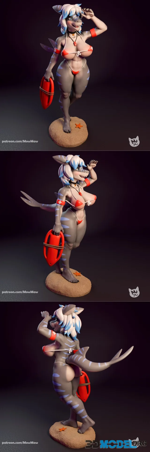 Mow Maw Sculpts - Nika – Printable