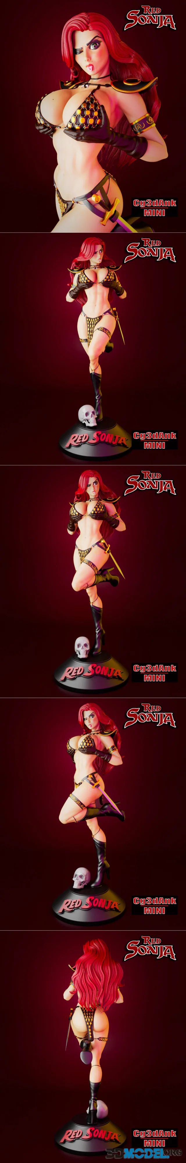 Red Sonja Fan Art – Printable