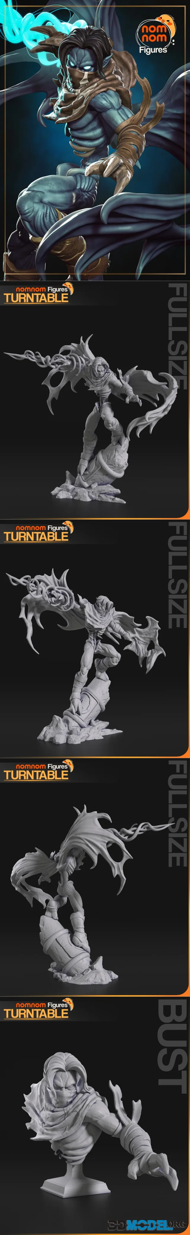 Nomnom Figures - Raziel - Soul Reaver – Printable