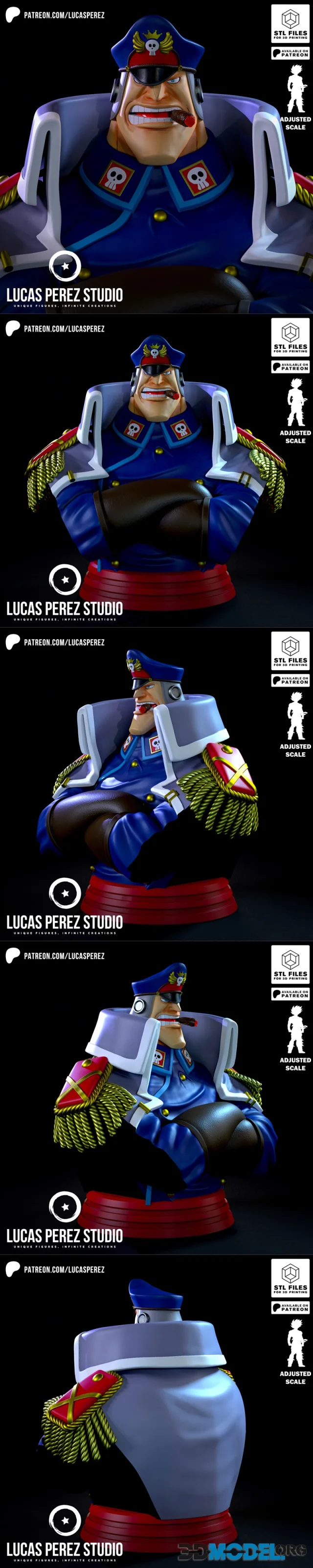 Lucas Perez Studio - Shiryu non CDZ – Printable