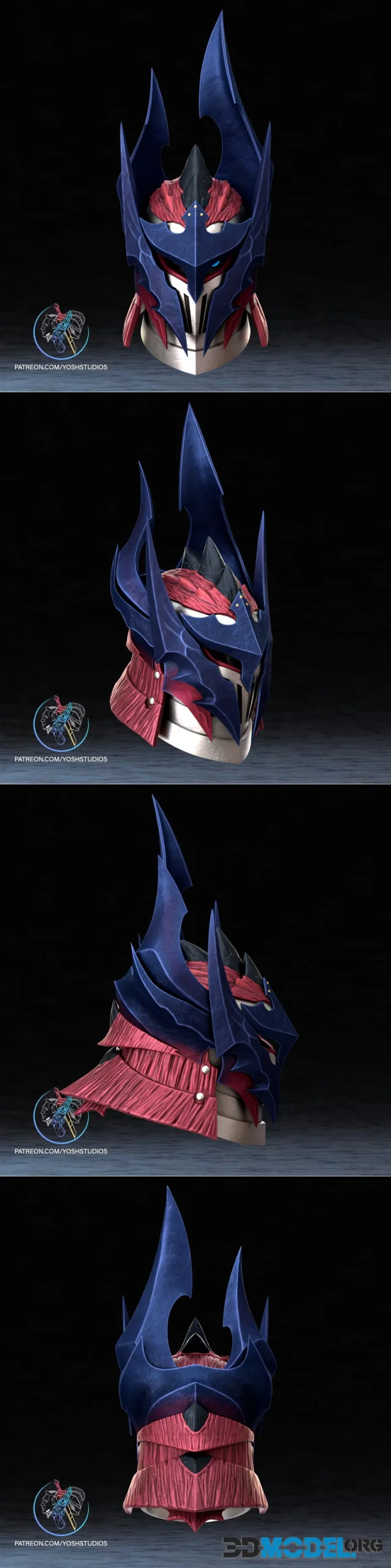 Glavenus Helmet (Monster Hunter) – Printable