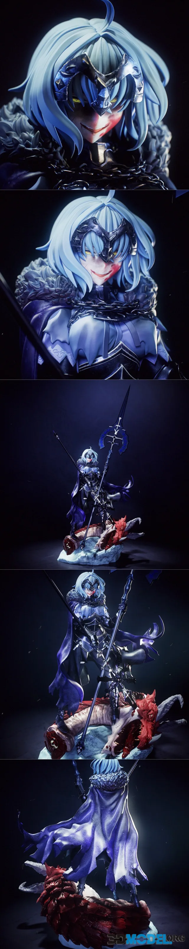 Tenshi Figures - Fate - Jeanne d'Arc – Printable