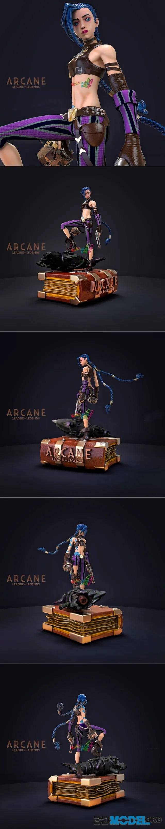 League of Legends Arcane Jinx – Printable