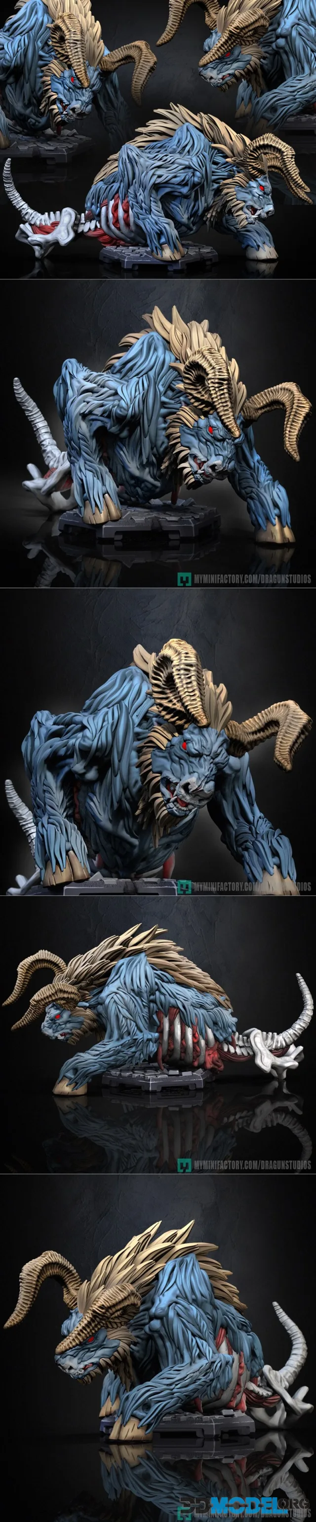 Dragun Studios - Bullhemoth Boss – Printable