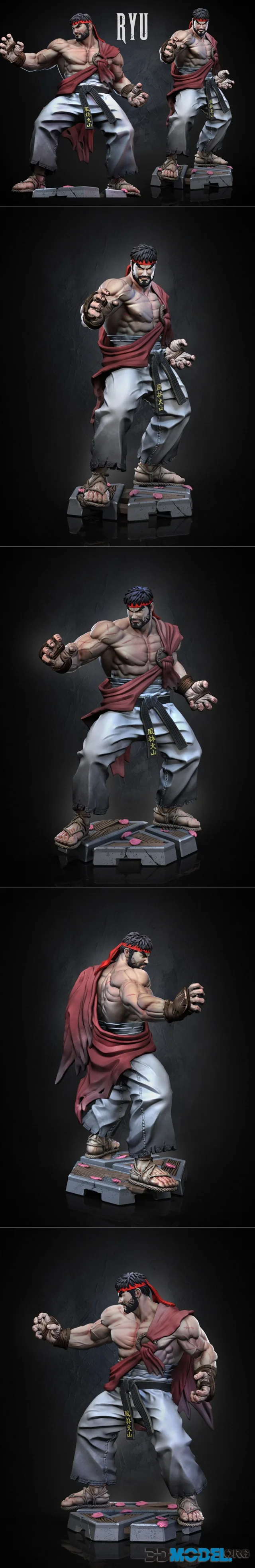 Dragun Studios - Ryu – Printable