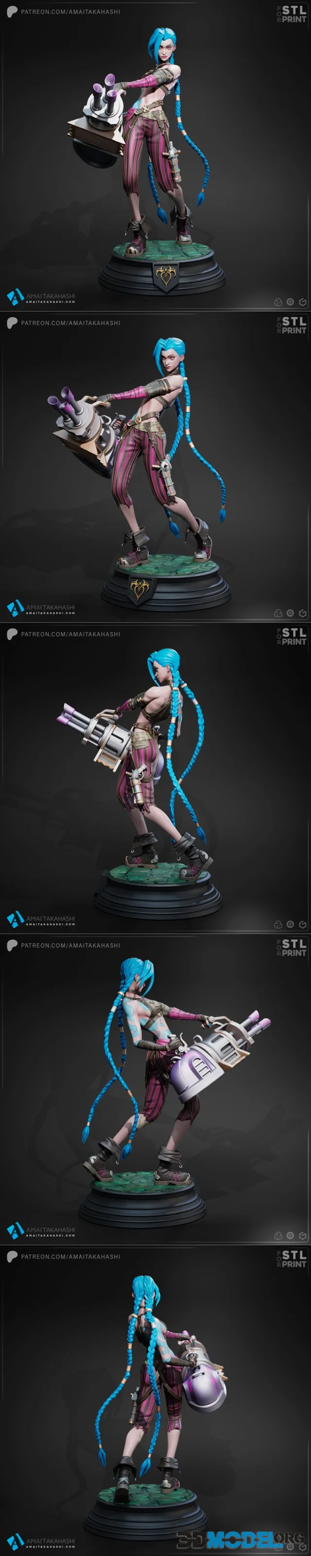 Jinx Arcane by Amai Takahashi – Printable