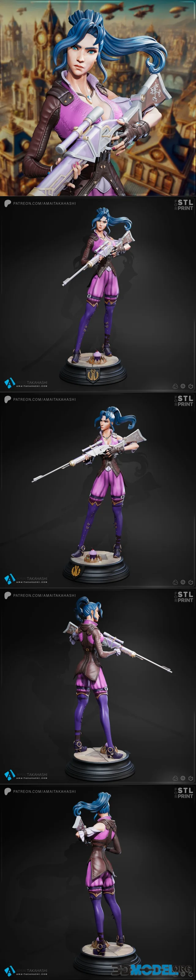 Caitlyn Arcane by Amai Takahashi – Printable