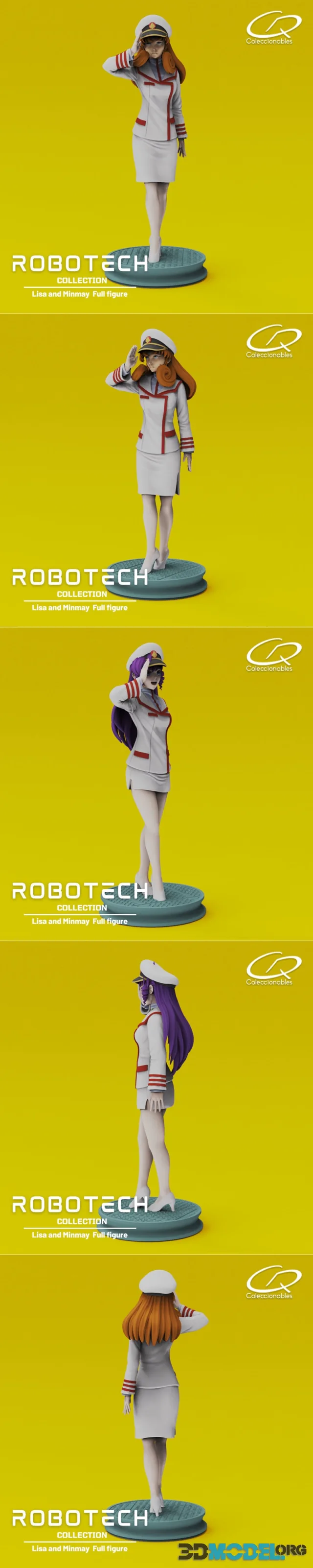 Anime Classics - Lisa and Minmay Robotech – Printable