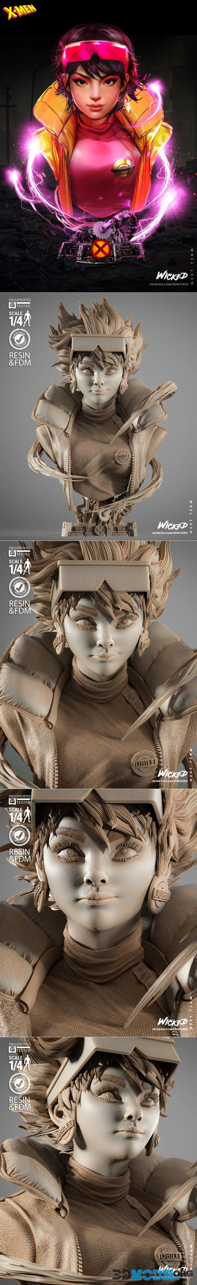 WICKED - Jubilee Portrait Bust – Printable