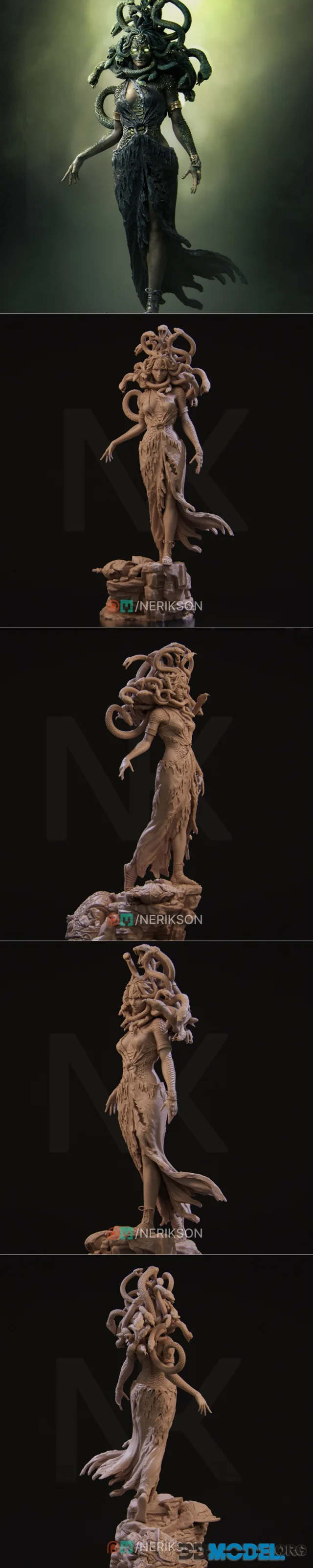 Nerikson - Medusa the Gorgon – Printable