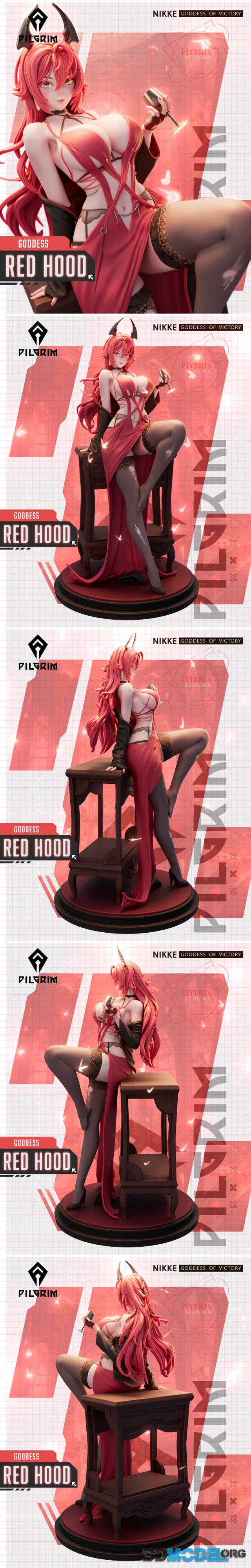 Hybris Studios - NIKKE - Red Hood – Printable
