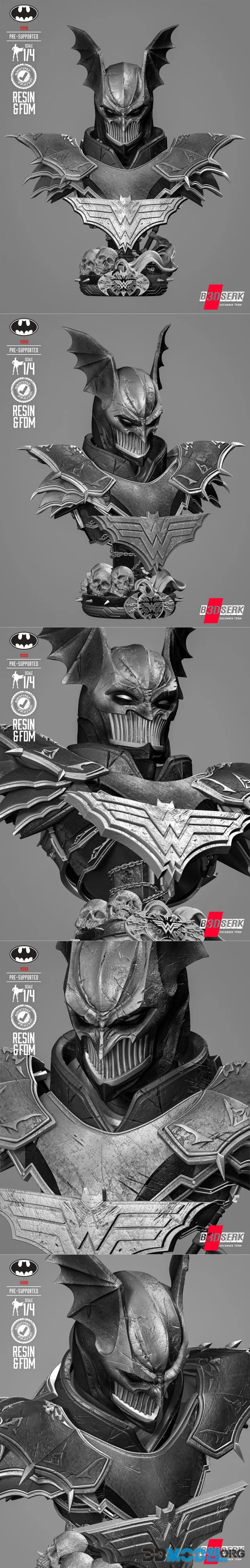 B3DSERK - Merciless Portrait Bust – Printable