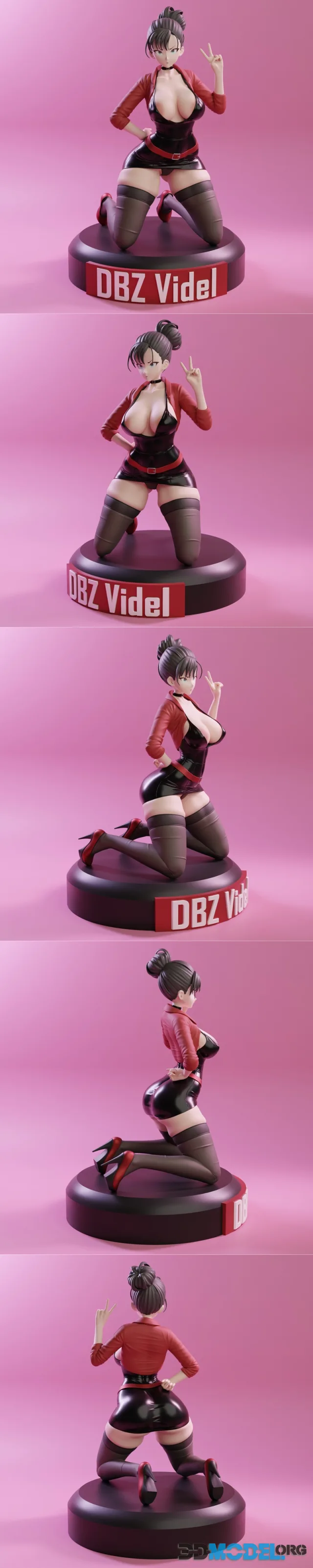 KitNoArt - Videl-DBZ – Printable