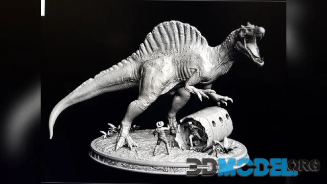 Spinosaurus Diorama – Printable