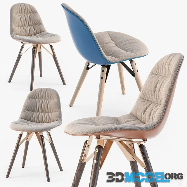 Bontempi Mood covered chair