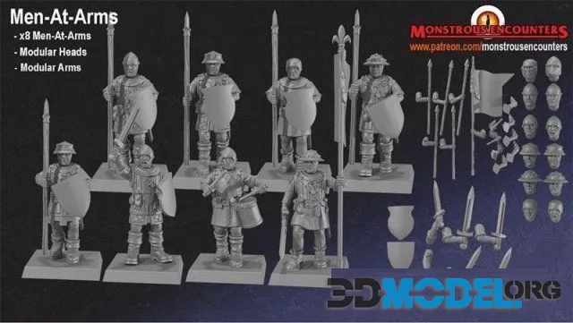 Breton Men-at-arms Units