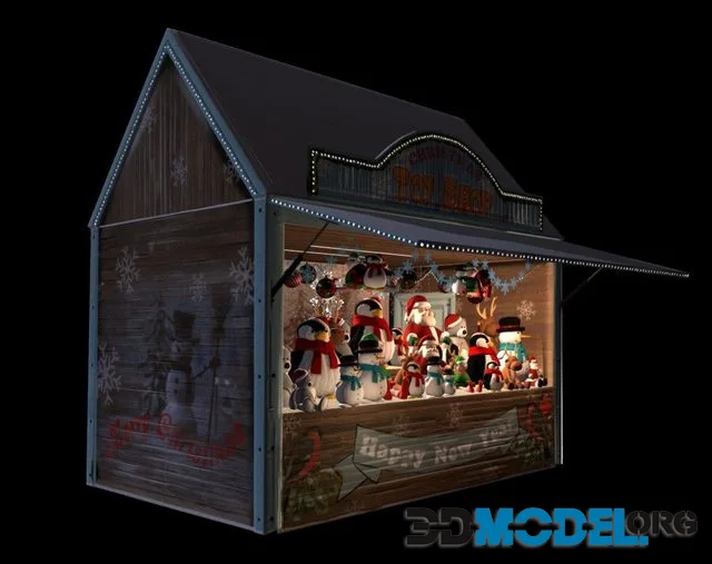 Christmas Market Toys Chalet (PBR)