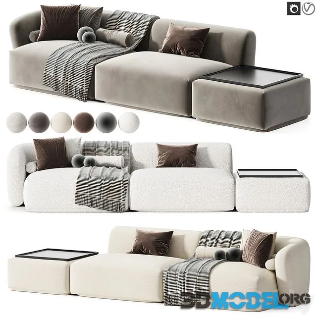 Modular sofa Fabro 4