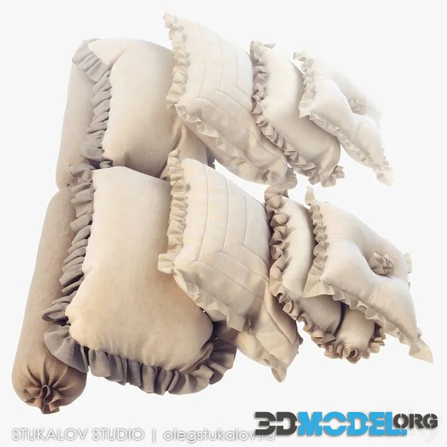 Set of cushions
